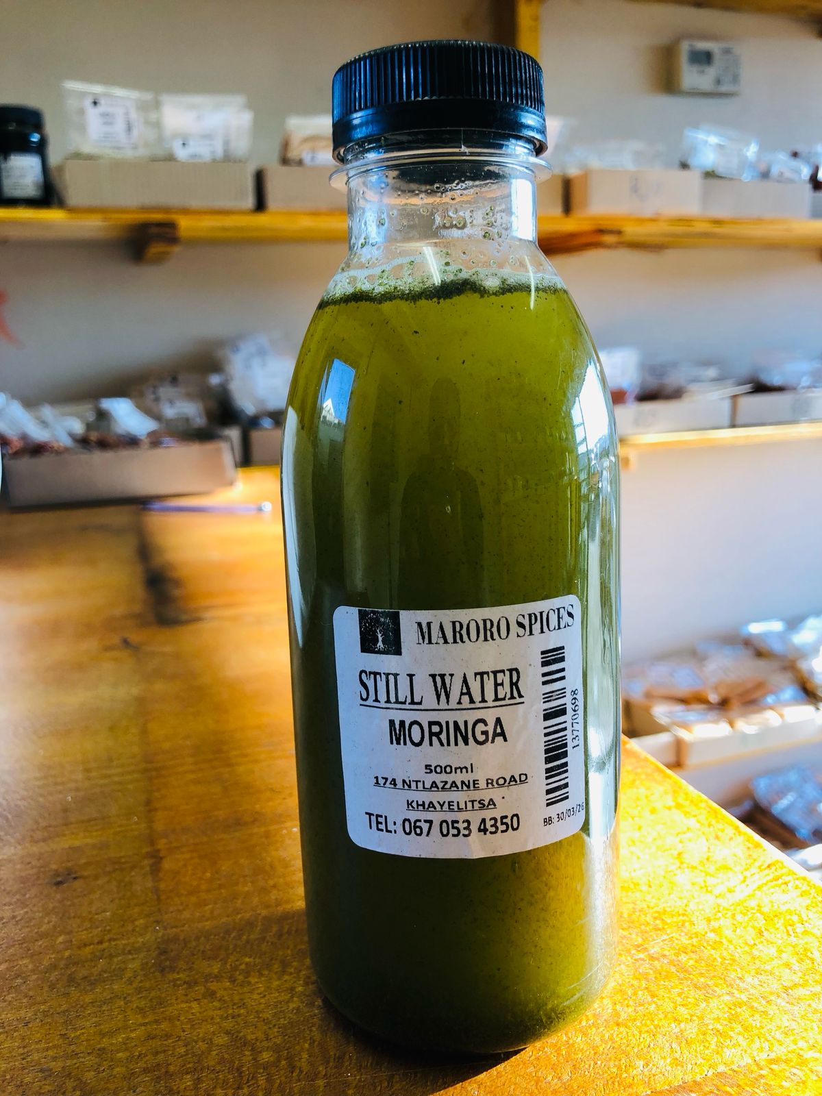 Moringa Water.