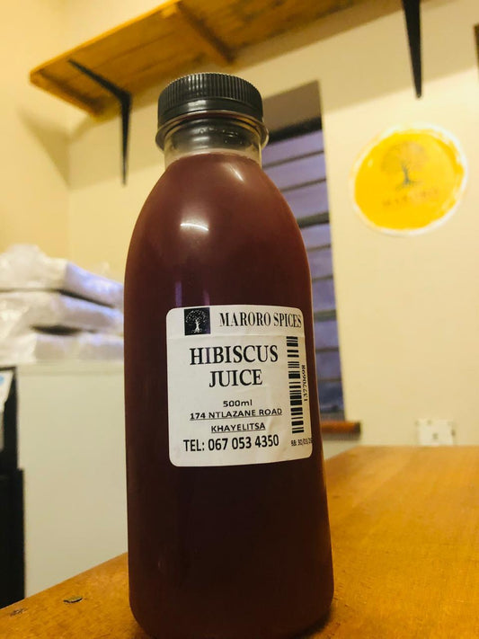 Hibiscus Juice - with Apple